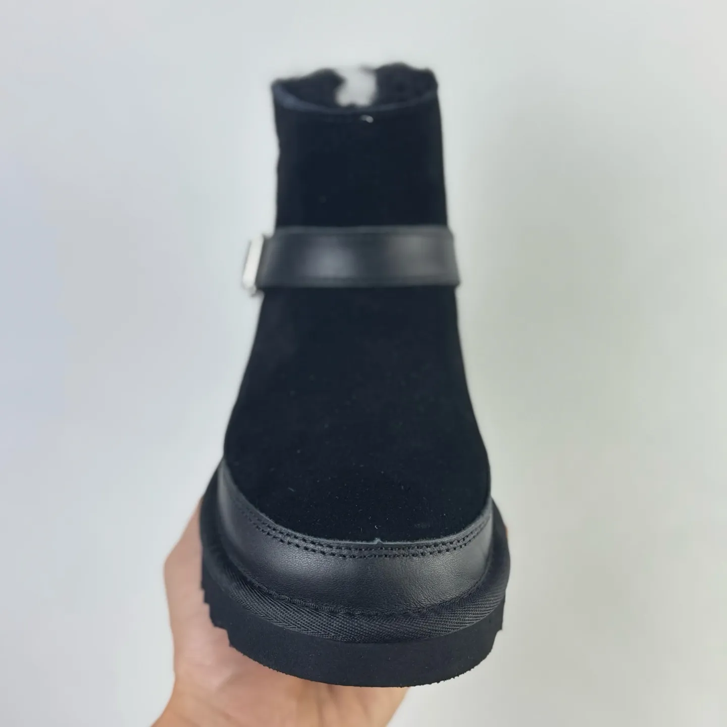 Guangzhou top version ❗ Local 💰560 UGG Classic Novelty cow split leather, warm, simple and versatile, snow boots for women